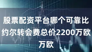 股票配资平台哪个可靠比约尔转会费总价2200万欧