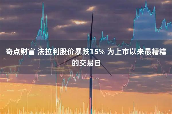 奇点财富 法拉利股价暴跌15% 为上市以来最糟糕的交易日
